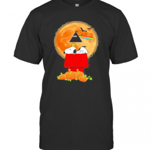 Happy Halloween Snoopy Pumpkins Pink Floyd Band T-Shirt