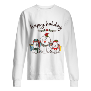 Happy Holliday Dogs Christmas shirt 2