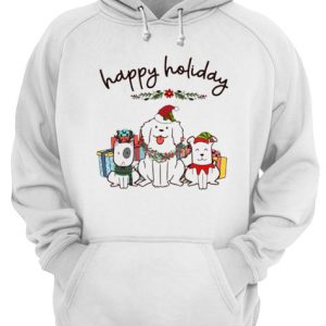Happy Holliday Dogs Christmas shirt 3