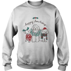 Happy Howlidays Funny Dog Christmas shirt 3