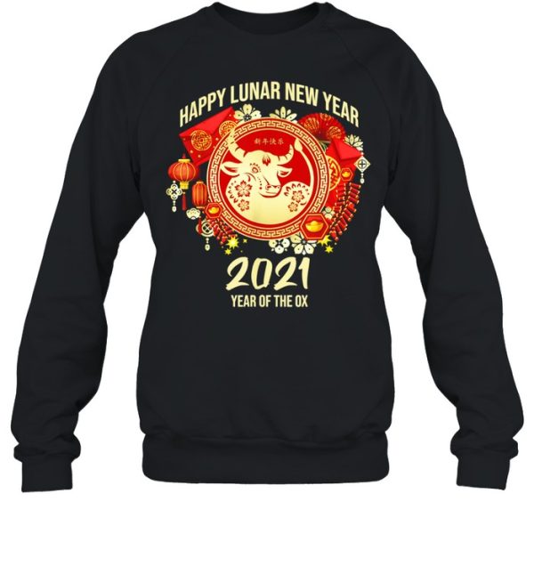 Happy Lunar New Year 2021 Year Of The Ox shirt