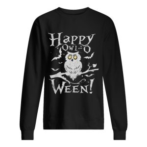 Happy Owl-o Ween Funny Owl Halloween Costume shirt