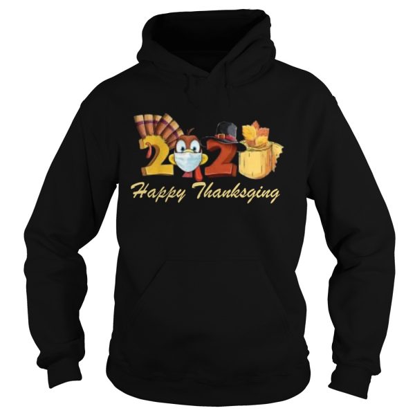 Happy Thanksgiving 2020 Turkey Wearing Mask Toilet paper shirt