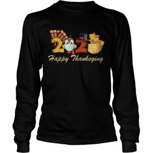 Happy Thanksgiving 2020 Turkey Wearing Mask Toilet paper shirt 2