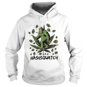 Hashsquatch Funny Bigfoot Weed shirt