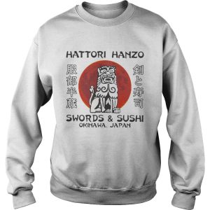 Hattori Hanzo Swords and Sushi Okinawa Japan shirt 3