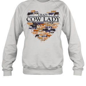 Heart Crazy Cow Lady 2021 shirt 2