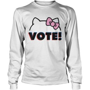 Hello Kitty Vote Bow Outline shirt 2