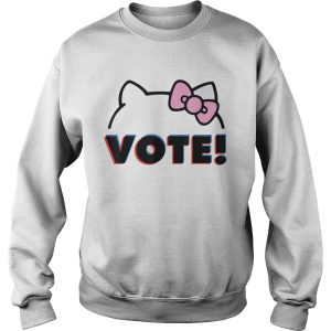 Hello Kitty Vote Bow Outline shirt 3