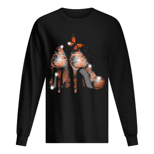 High heels butterfly baltimore orioles diamond shirt 1