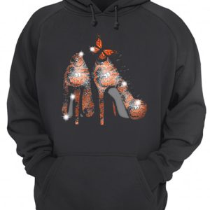 High heels butterfly baltimore orioles diamond shirt 3