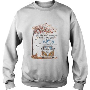 Hippie Car Dolphins Its The Most Wonderful Time Of The Year Halloween Autumn shirt