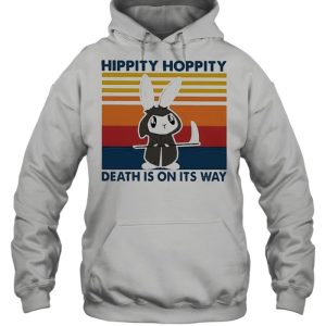 Hippity hoppity death Is on its way vintage shirt 3