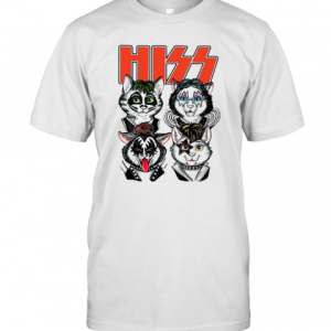 Hiss Rock Band Cats T-Shirt
