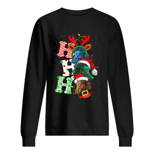 Ho Ho Ho Santa Horse Christmas shirt 2