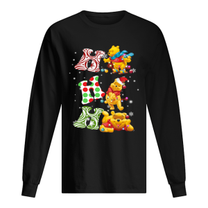 Ho Ho Ho Santa Pooh Christmas shirt 1