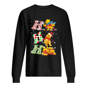 Ho Ho Ho Santa Pooh Christmas shirt 2