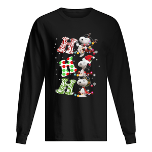 Ho Ho Ho Santa Snoopy Christmas shirt 1