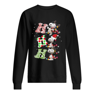 Ho Ho Ho Santa Snoopy Christmas shirt 2