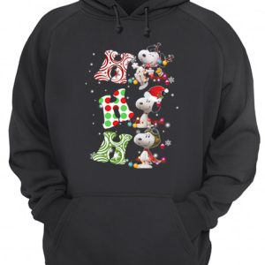 Ho Ho Ho Santa Snoopy Christmas shirt 3