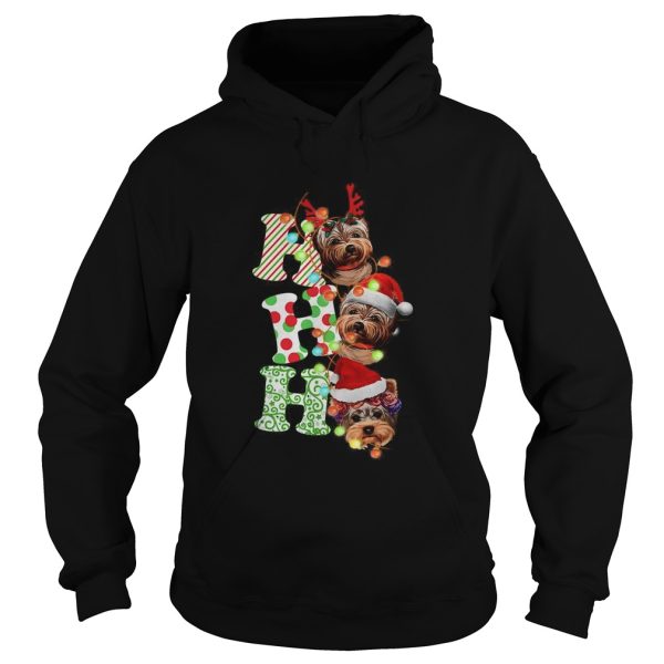 Ho Ho Ho Shih Tzu Christmas shirt