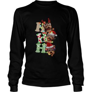 Ho Ho Ho Shih Tzu Christmas shirt 2