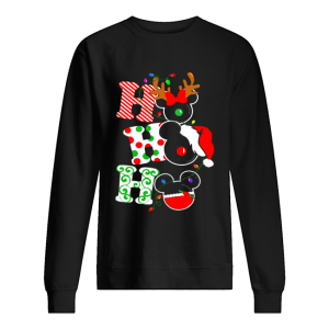 Ho ho ho Merry Christmas Disney Mickey shirt 2