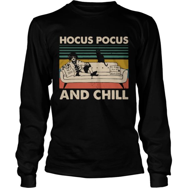 Hocus Pocus and chill vintage shirt