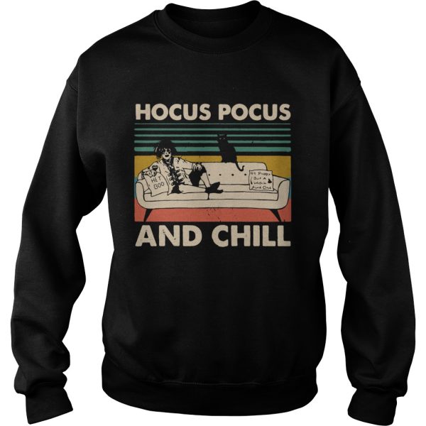 Hocus Pocus and chill vintage shirt