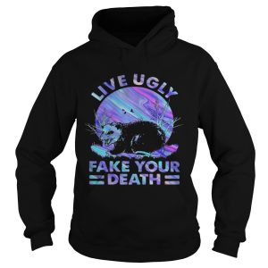 Holo Opossum Live ugly fake your death shirt 1