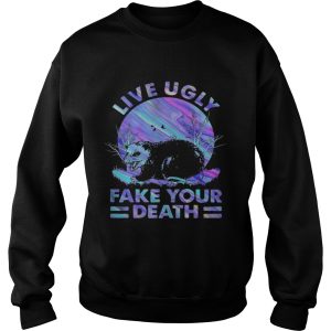 Holo Opossum Live ugly fake your death shirt