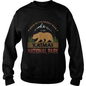 Home of the grizzly bear est 1910 katmai national park shirt 2