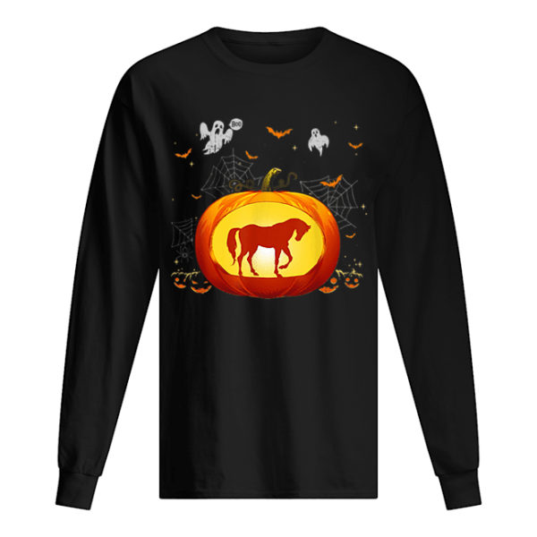 Horse Halloween Pumpkin Costume Cute Outfit Gift shirt