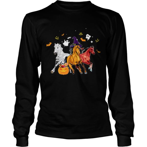 Horse Happy Halloween Pumpkin shirt