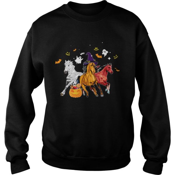 Horse Happy Halloween Pumpkin shirt