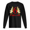 Hot Six Geese A-Laying Song 12 Days Christmas Tee shirt
