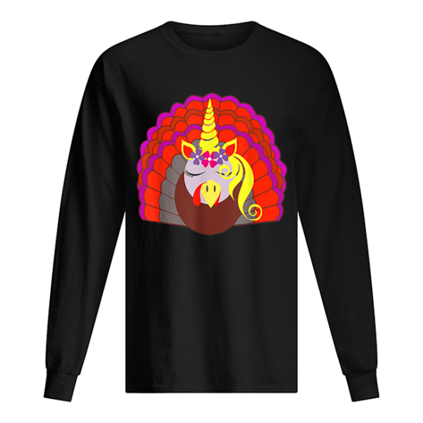 Hot Unicorn Turkey Thanksgiving Funny shirt