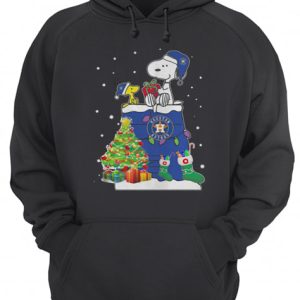 Houston Astros Snoopy And Woodstock Christmas shirt 3