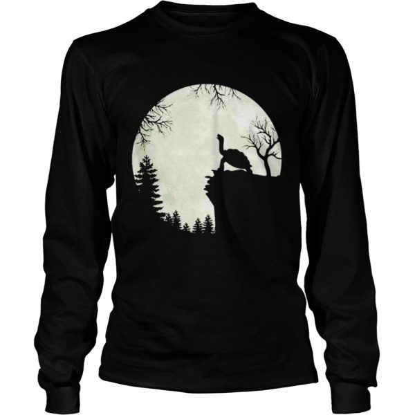 Howling turtle the moon shirt