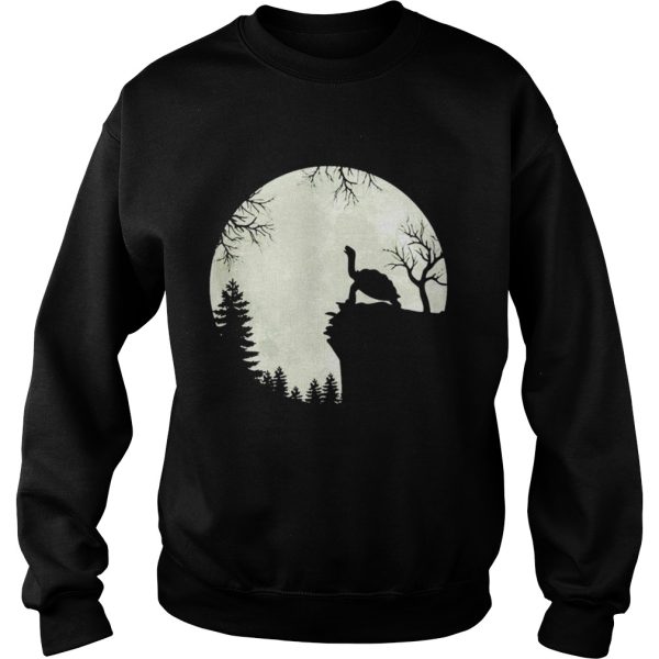 Howling turtle the moon shirt