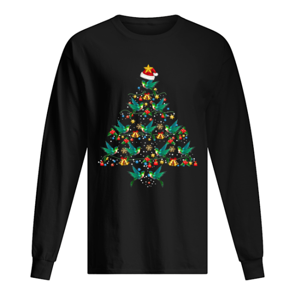 Hummingbirds Christmas Tree Awesome Gift T-Shirt