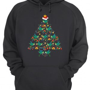 Hummingbirds Christmas Tree Awesome Gift T Shirt 3