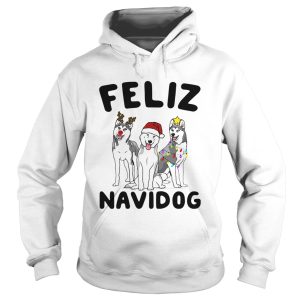 Husky Feliz Navidog shirt