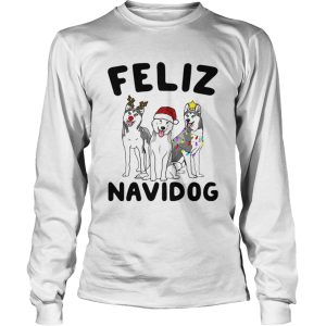 Husky Feliz Navidog shirt