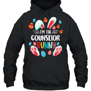 I'm The Counselor Bunny Happy Easter Day 2021 shirt 3