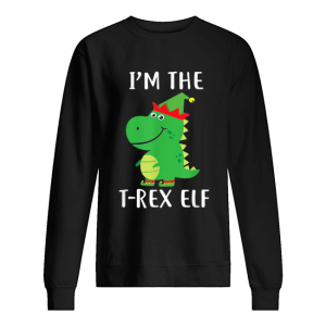 I'm The T Rex Elf Matching Family Group Christmas Cute shirt 2