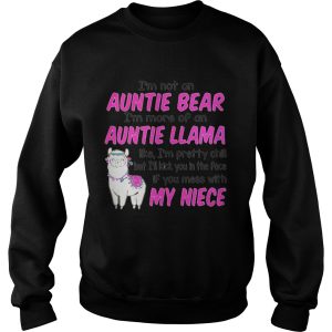 I'm not an auntie bear I'm more of an auntie llama like T Shirt 3