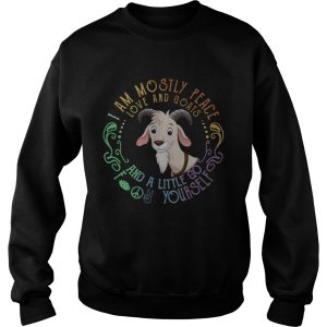 I Am Mostly Peace Love And Goats And A Little Go Fuck Yourself shirt 2