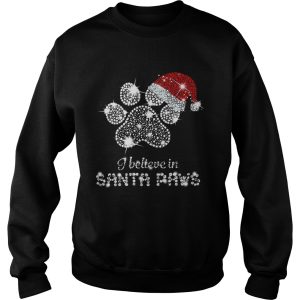 I Believe In Santa Paws Diamond Christmas shirt 3