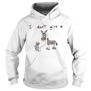 I Dont Give A Mouse Walking A Donkey shirt 1